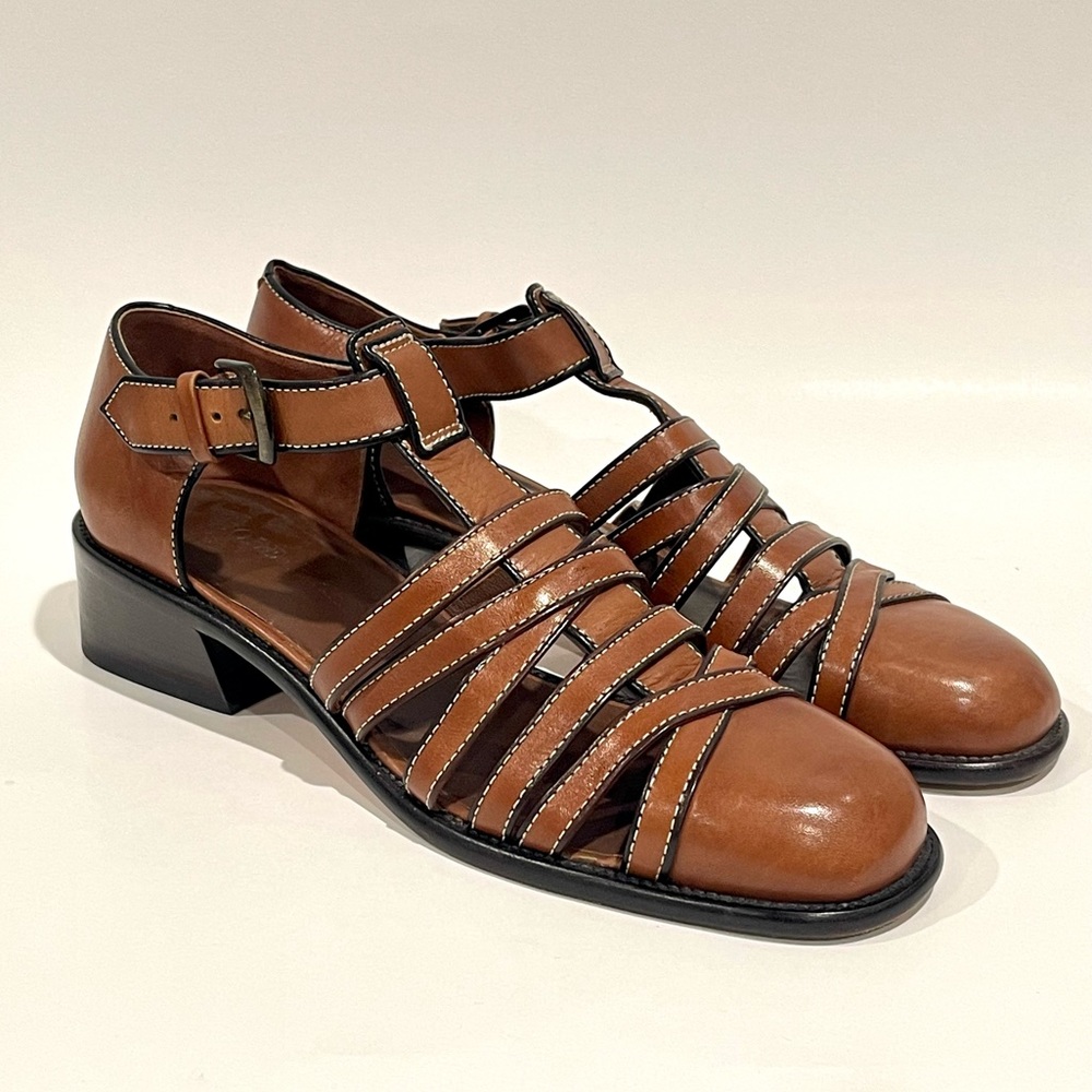Cole Haan Brown Strap Sandals - Size 8AA